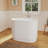 Fslefay 39'' Freestanding Bathtub Solid Surface Deep Soaking Tubs