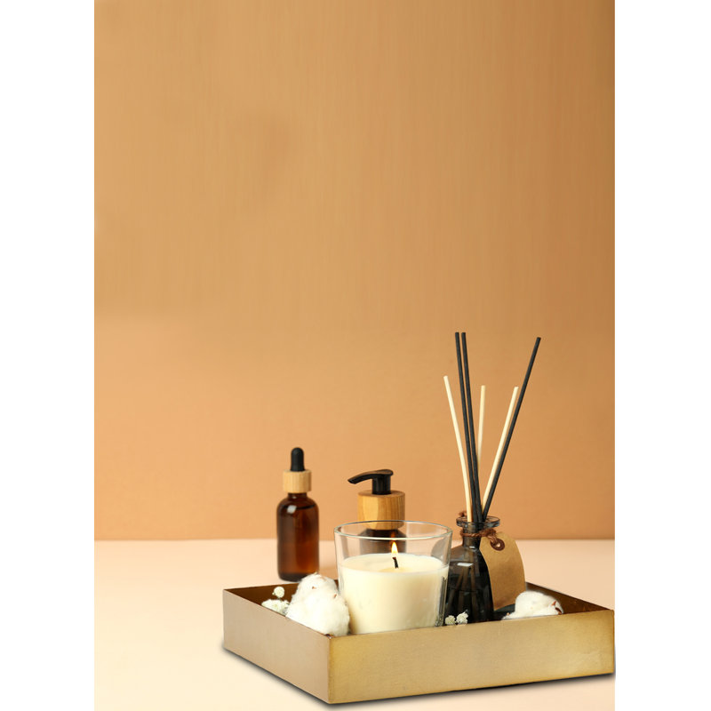 2'' H Metal Tabletop Dish
