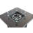 25" H X 30" W Steel Outdoor Fire Pit Table With Lid