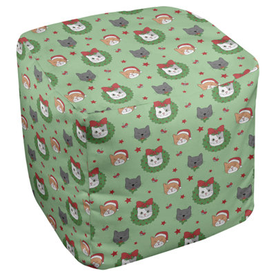 Upholstered Pouf