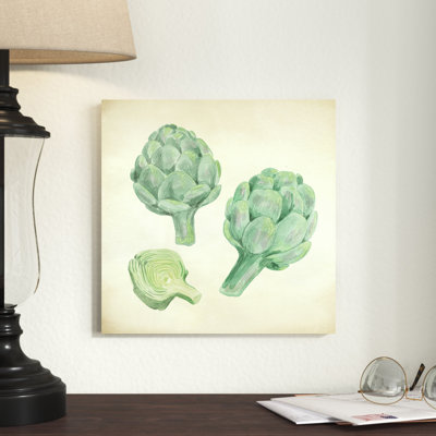" Three Artichokes " Watercolor Painting