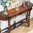 Elegant Roman column console table