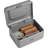 6" CASHBOX W COMBINATION LOCK GREY