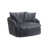 Gunmetal Gray Ribbed Faux Fur Cord selected