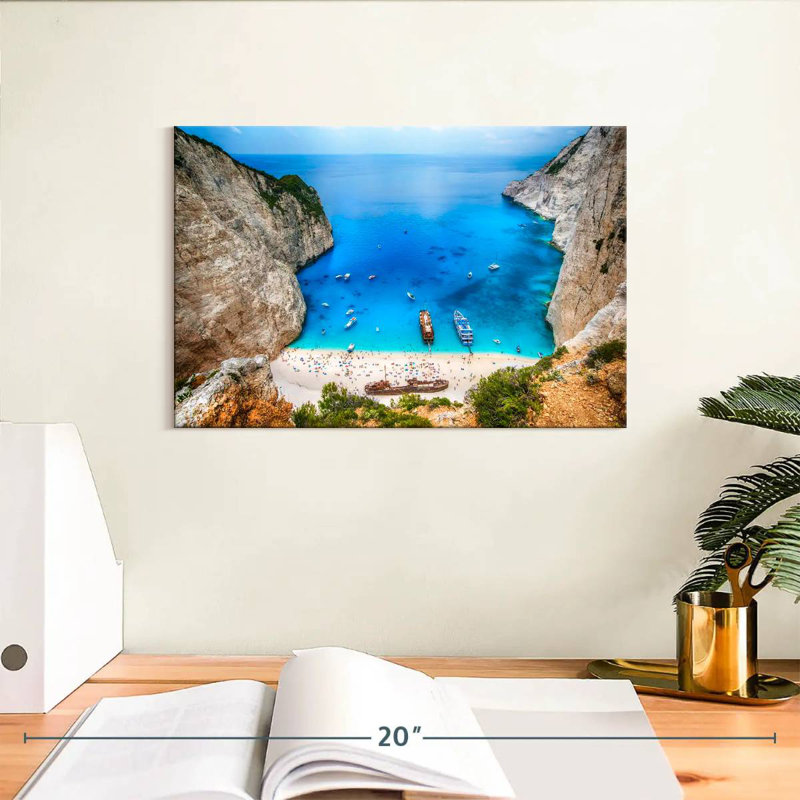 Gillard Navagio, site touristique, H 8 po x l 12 po