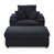 Tissu noir est en rupture de stock