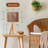 Solid Wood Tripod Table Lamp With Aurion Shade