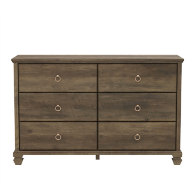 Weston Traditional 46.3" W 6 Drawer Dresser