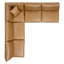 Canapé modulaire 5 pièces Modway Commix-464450607