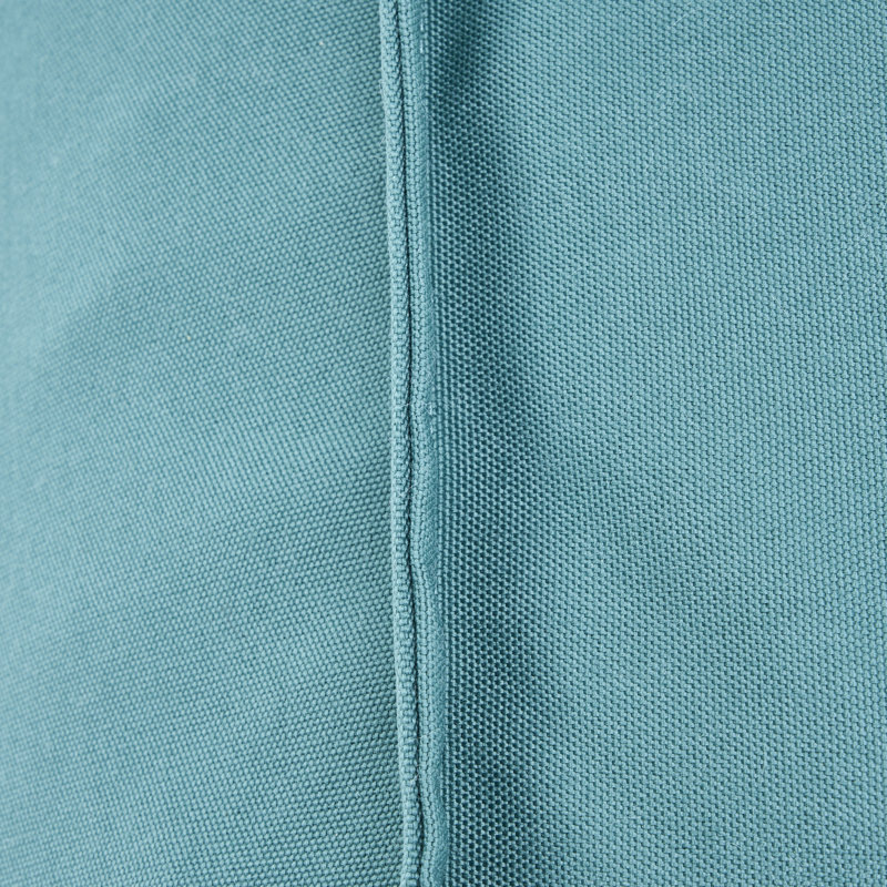Brody Outdoor Bean Bag Lounge Chair With Removable Cover, Teal Polyester