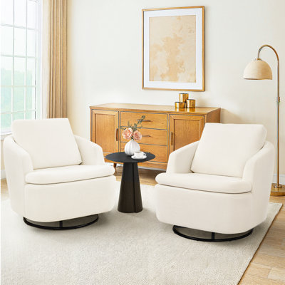 Fauteuil oscillant surdimensionné Arthur