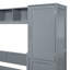 Lit escamotable double avec placard et tiroirs-821583537