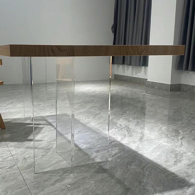 Table de salle à manger Tyee Wabi-sabi Feng, H 29,5 po x L 78,7 po x l 35,4 po