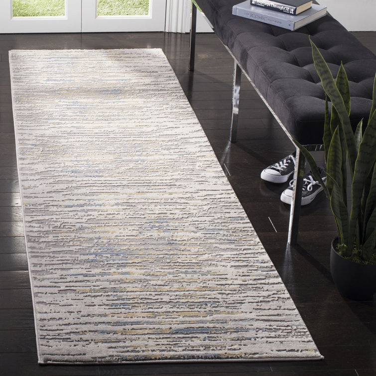 Daniel Abstract Grey Area Rug