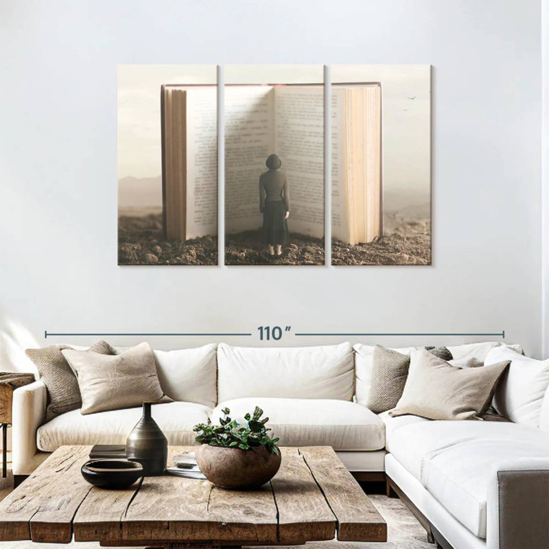 Kerner Reading Book, 48" H x 74" W