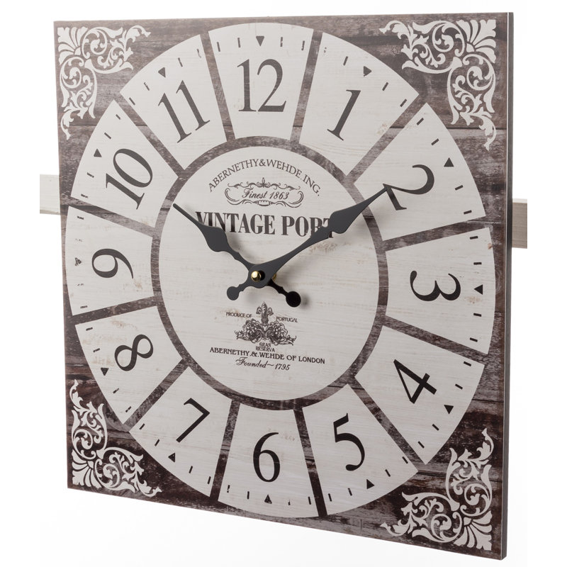 Snellville Wood Wall Clock
