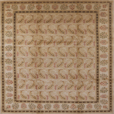 Tapis oriental rose / beige