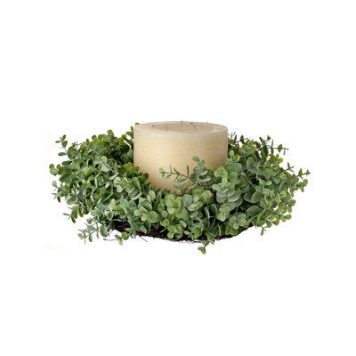 Faux Eucalyptus 13.5'' Wreath