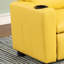 Fauteuil inclinable en cuir de polyuréthane pour enfants de 23 po avec porte-gobelet Marisa, confortable et durable pour les jeunes-451207584