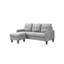 Odelin 3 Seater Fabric Corner Sofa -596464171