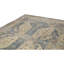 Tapis unique noué à la main bleu / beige de haute qualité