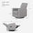 Power Reclining Massage Chair-62787383