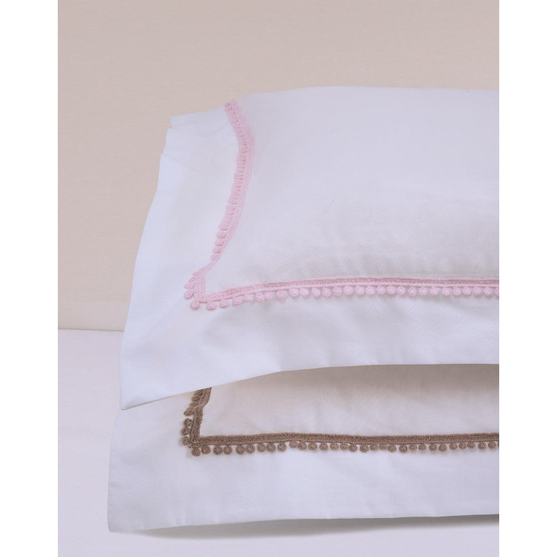 Bitsy Dots_Duvet Cover, White/Gray, King Duvet Cover