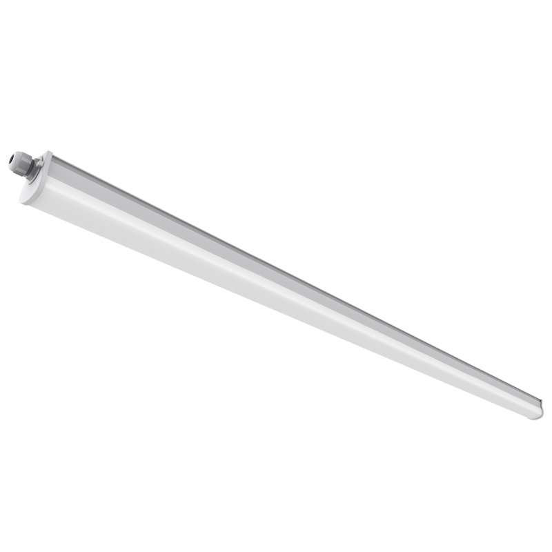 Calim Gloss White LED Outdoor Flush Mount