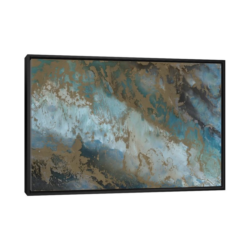 « mesmerized », impression sur toile, H 18 po x l 26 po x P 1,5 po, Toile avec cadre noir