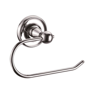 Porte-papier hygiénique San Martin Euro, chrome poli