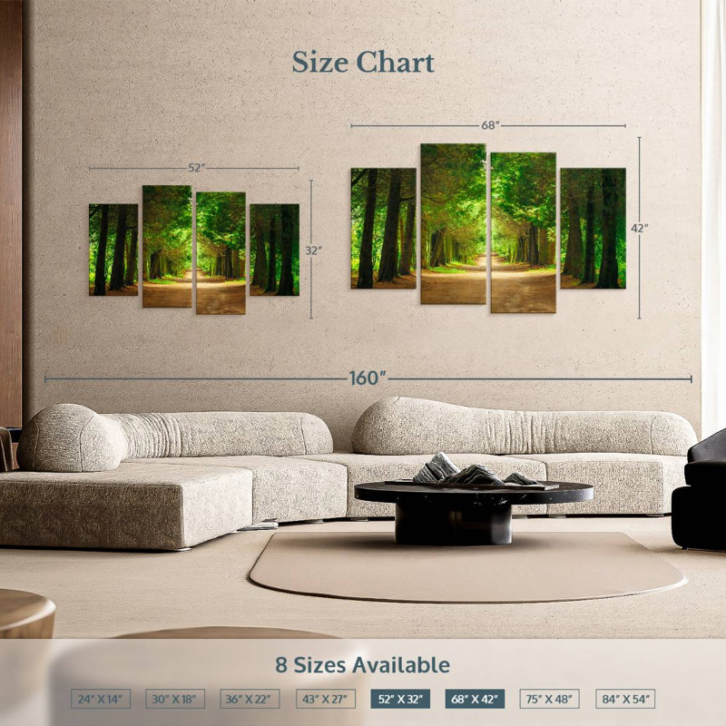 Sireci Park Tunnel Trees, 42" H x 68" W