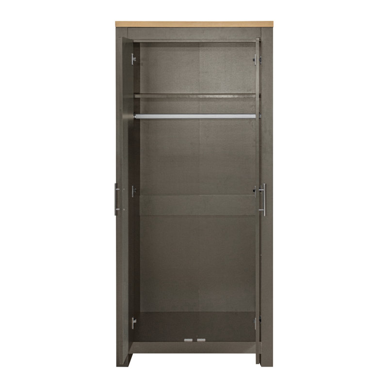 2 Door Manufactured Wood Wardrobe
