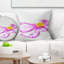 Fantastique fleur rose aquarelle - coussin imprimé floral-30744250-30744254