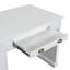 Bureau d'écriture avec tablette de rangement et éclairage DEL pour le salon, le bureau personnel