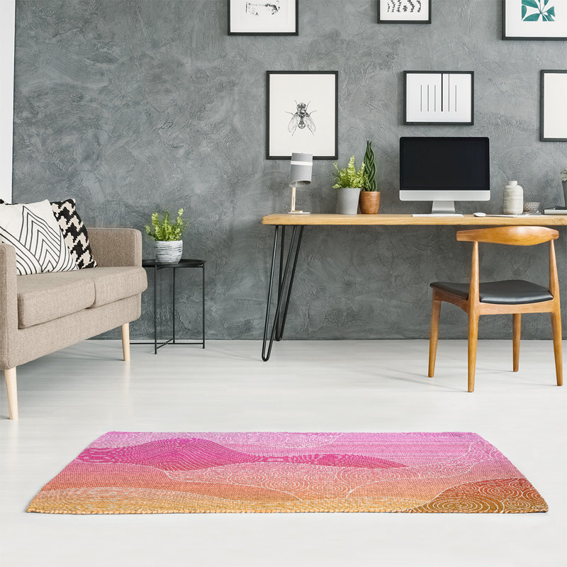 Chenille Indoor Rug, Rectangle 5' x 7'