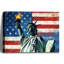 Statue de la liberté, art mural sur toile 24 po x 36 po