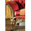 Cotton Blend Flared Arm Standard Sofa-25687728