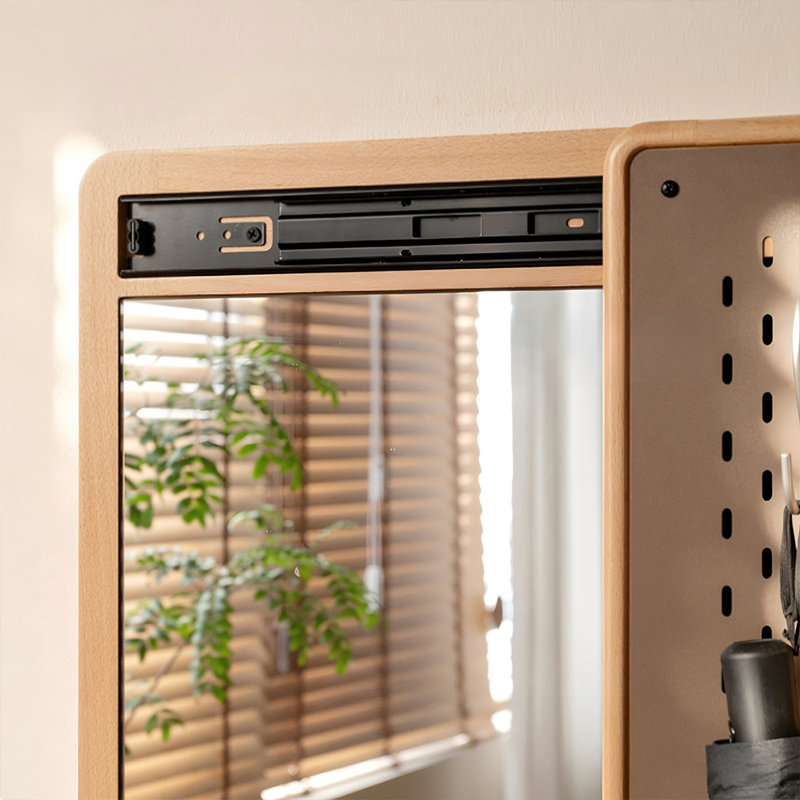 Miroir rectangulaire en bois massif