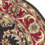 Tapis vert / rouge en laine touffeté à la main Cranmore-19260690
