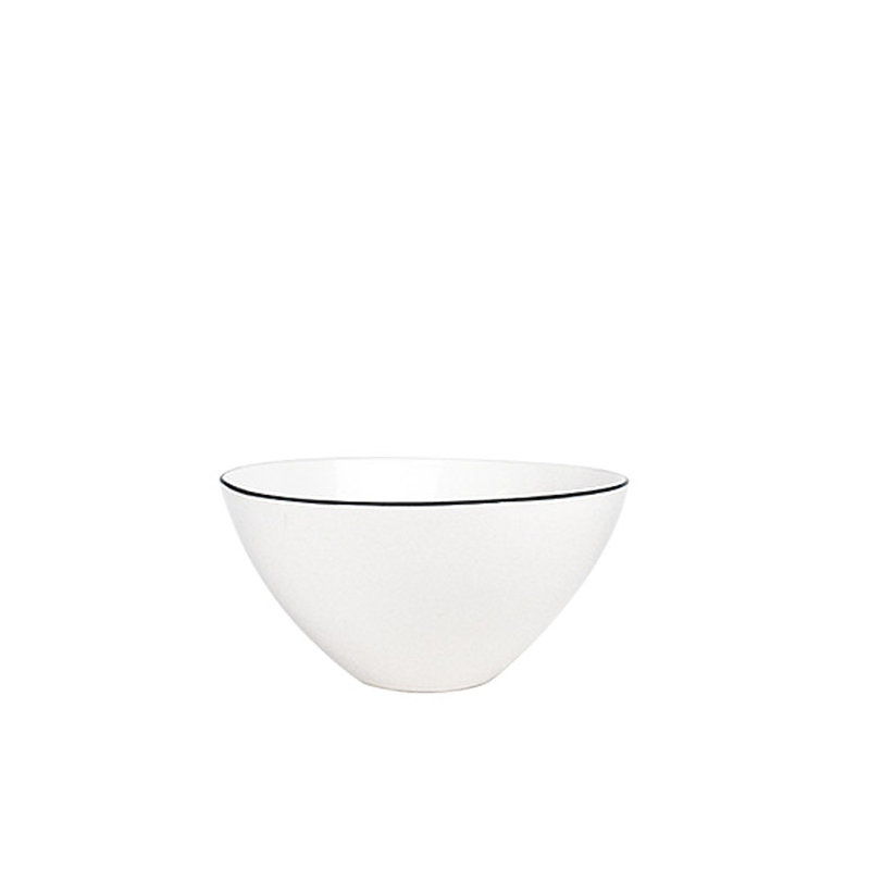 Abbesses 4 Piece Rice Bowl Set, Black