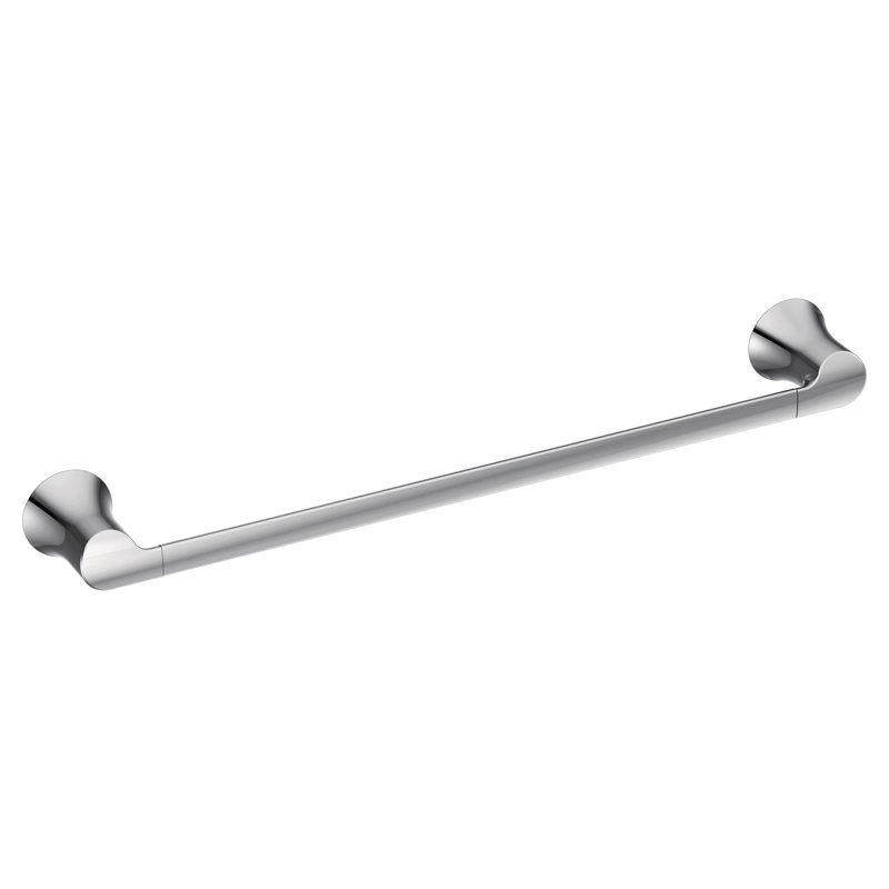 Barre à serviettes murale 18 po Doux, Chrome