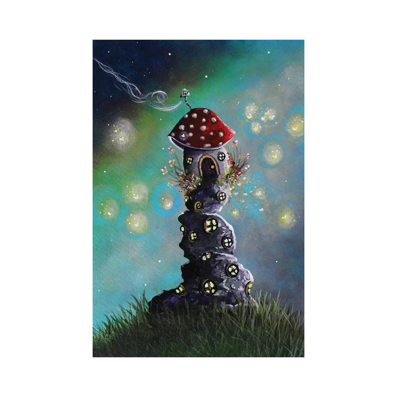 Home For The Night - Wrapped Canvas Print, 30.48 cm H x 45.72 cm W