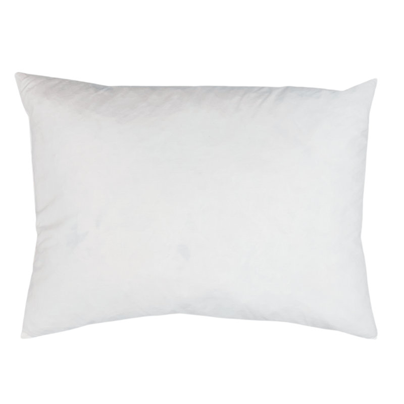 Oreiller en plumes, 15 po x 20 po