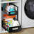 Under Sink Organizer Pull Out Cabinet Organizer Adjustable Height 2 Tier With Sliding Drawers Kitchen Bathroom Organizer And Storage(1Pc)