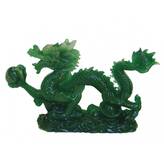 Design Toscano Asian Dragon of the Great Wall Statue & Reviews | Wayfair