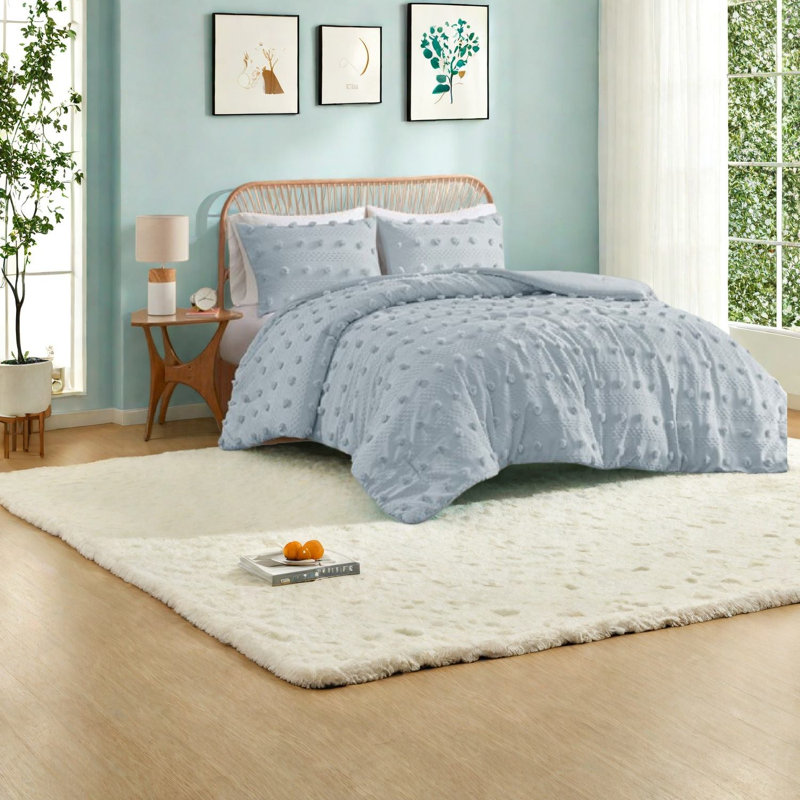 Comfort & Style Bedding Sets, Polyester Jacquard King Size, Home Luxury