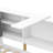 White Twin Platform Bed With Wood Headboard Storage, 2 Drawers, And Shelves For Bedroom Headboard, Shelves, Storage In - Furniture