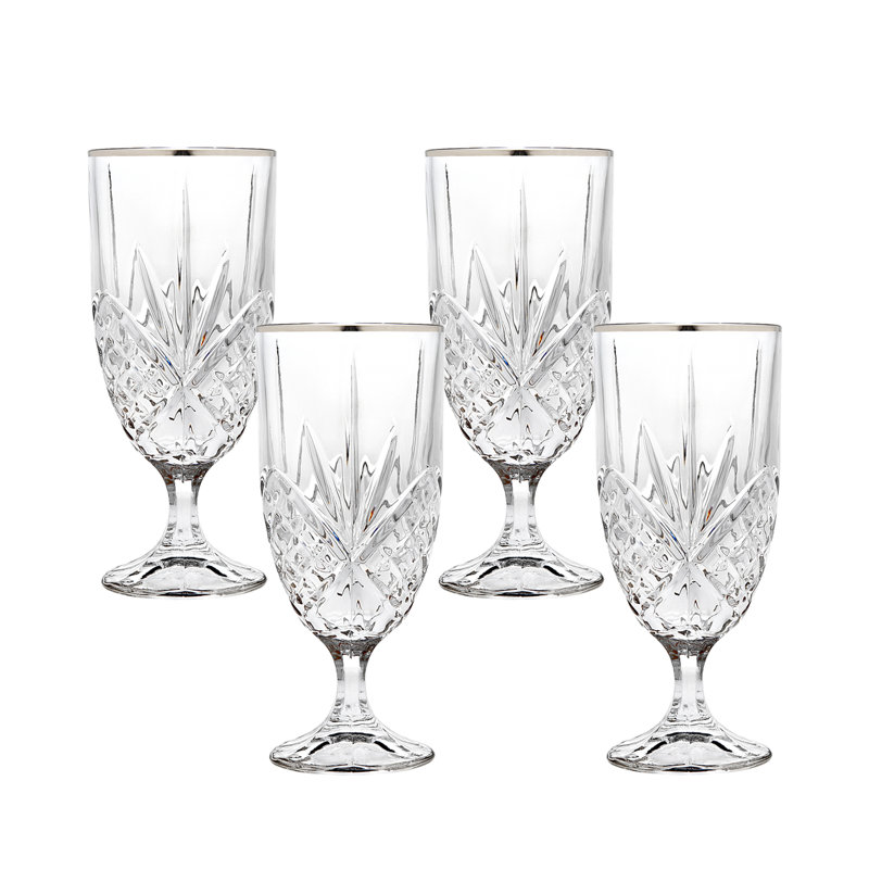 Verre à eau Dublin Crystal Platnium 16 oz, Platine