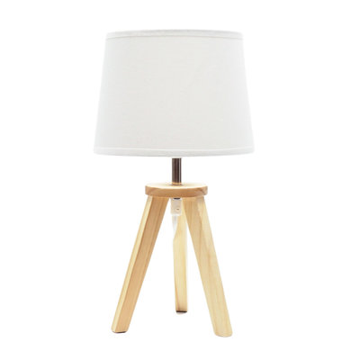 Byersville Wood Tripod Lamp