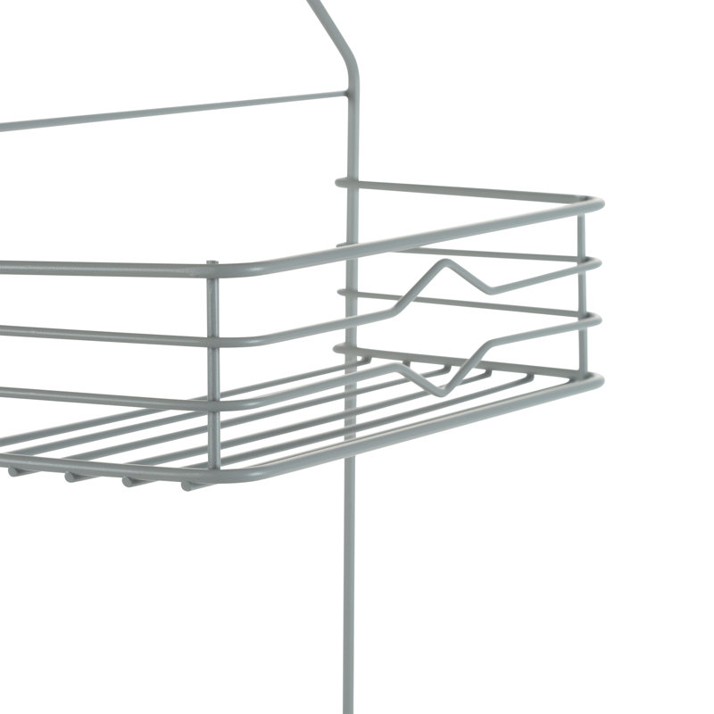Hanging Shower Caddy, Gray